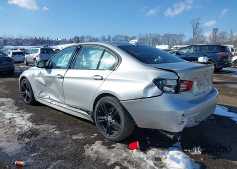 2015 BMW 328I z USA, uszkodzony, nr VIN WBA3B5G59SNS14631